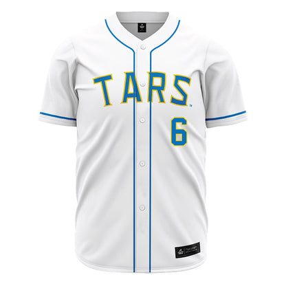 Rollins - NCAA Baseball : Aaron Smollins - White Jersey-0