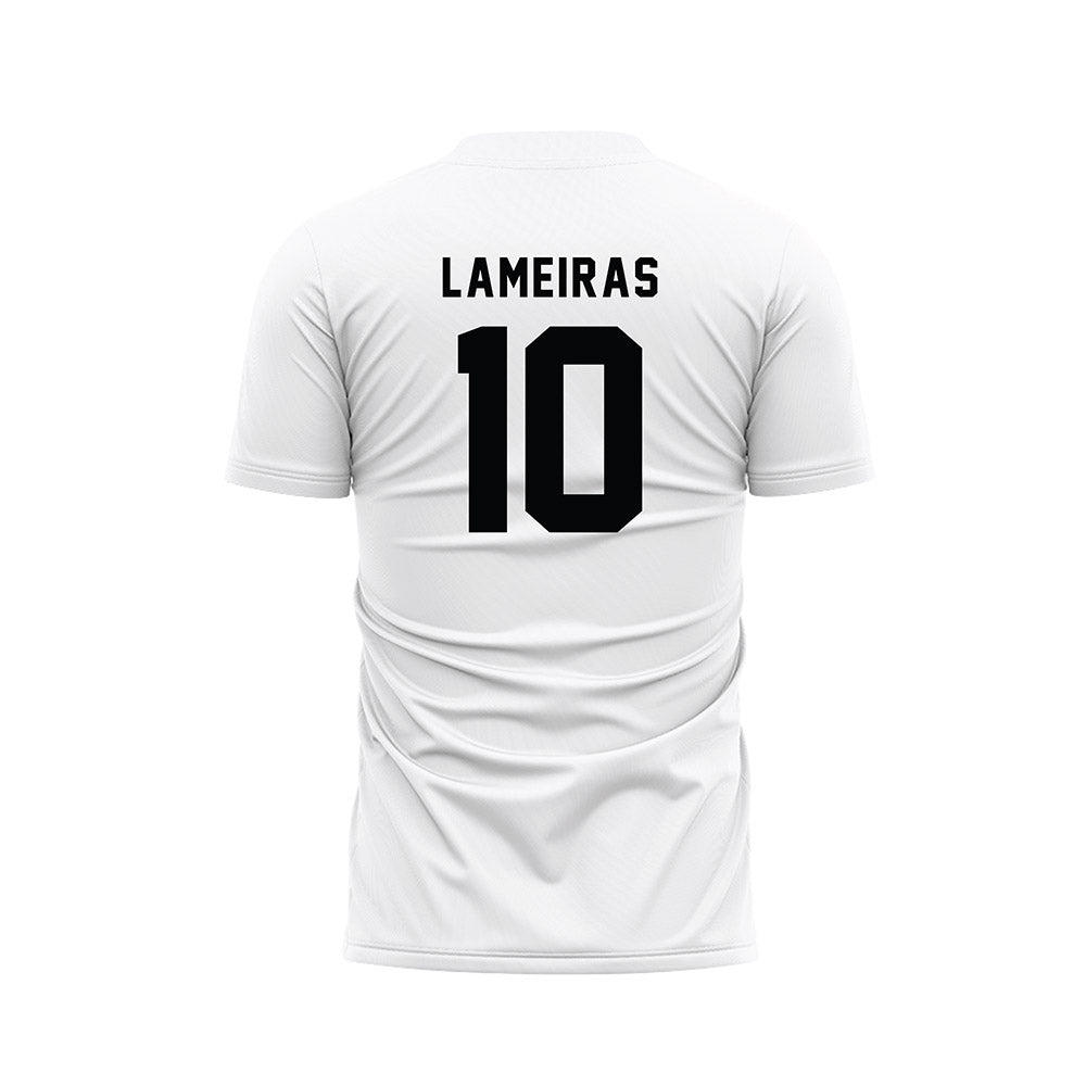 Rollins - NCAA Men's Soccer : Pedro Lameiras - White Soccer Jersey-1