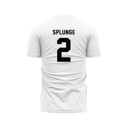 Rollins - NCAA Men's Soccer : Jaden Splunge - White Soccer Jersey-1