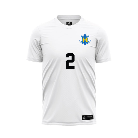Rollins - NCAA Men's Soccer : Jaden Splunge - White Soccer Jersey-0