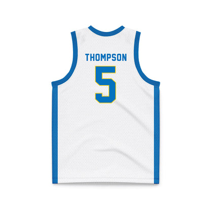 Rollins - NCAA Women's Basketball : Ellie Thompson - White Basketball Jersey-1