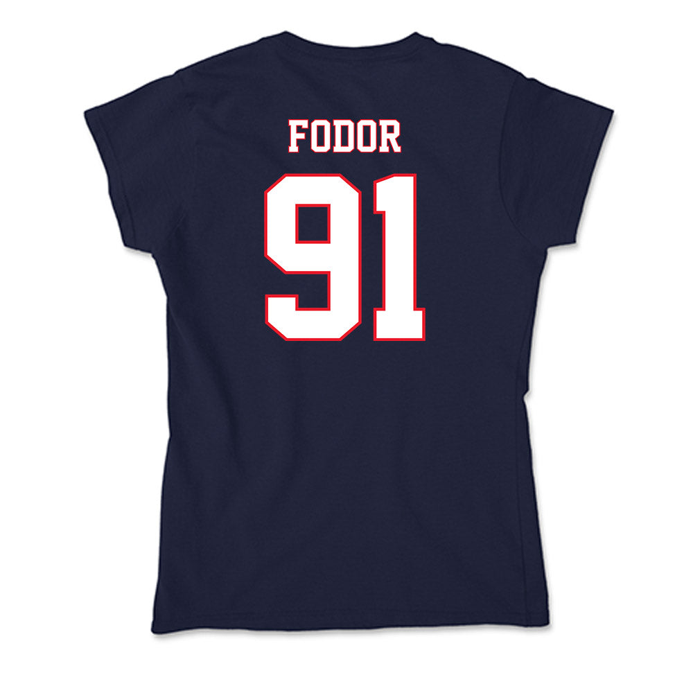 UConn - NCAA Football : Brady Fodor - Soft Style Women’s T-Shirt-1