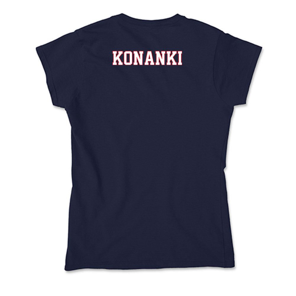 UConn - NCAA Men's Golf : Vikram Konanki - Soft Style Women’s T-Shirt-1