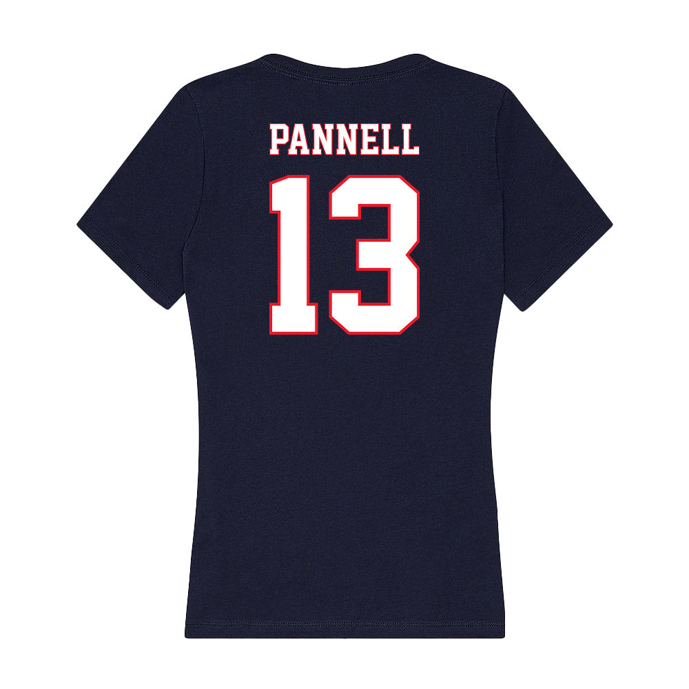 UConn - NCAA Women's Volleyball : Taylor Pannell - Women's V-Neck T-Shirt-1