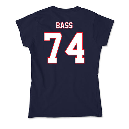 UConn - NCAA Football : Jayden Bass - Soft Style Women’s T-Shirt-1