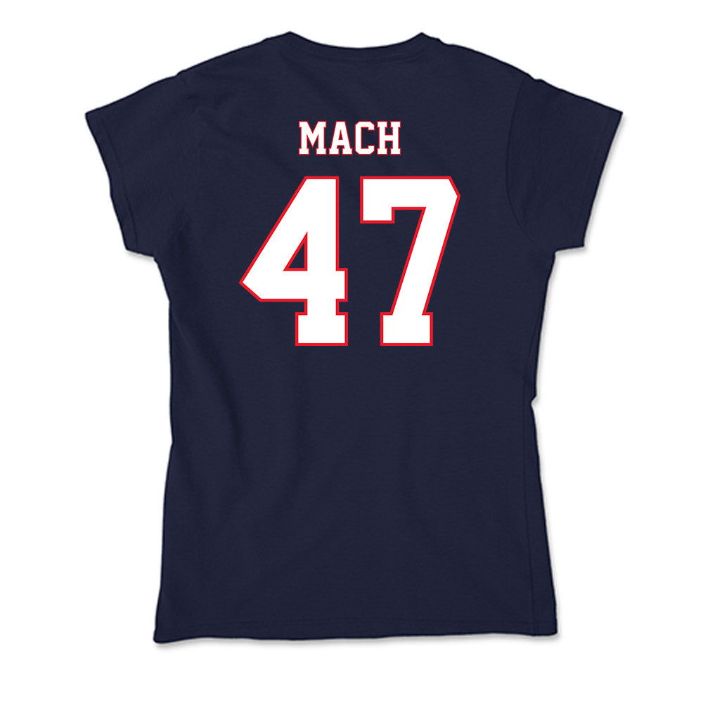 UConn - NCAA Baseball : Alex Mach - Soft Style Women’s T-Shirt-1