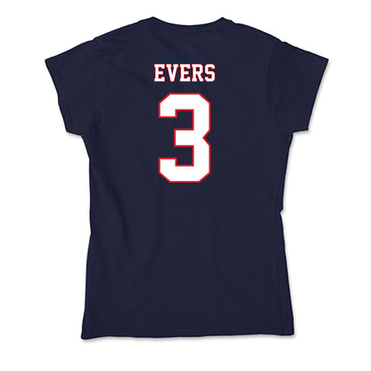 UConn - NCAA Football : Nick Evers - Soft Style Women’s T-Shirt-1