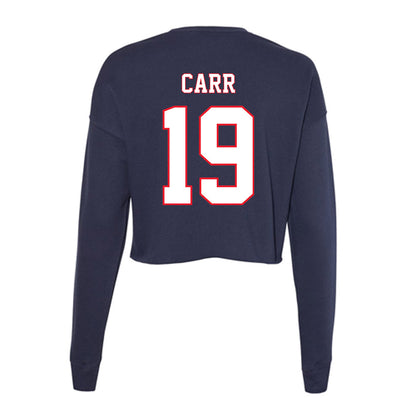 UConn - NCAA Women's Soccer : Jessica Carr - Women's Cropped Crew Fleece-1