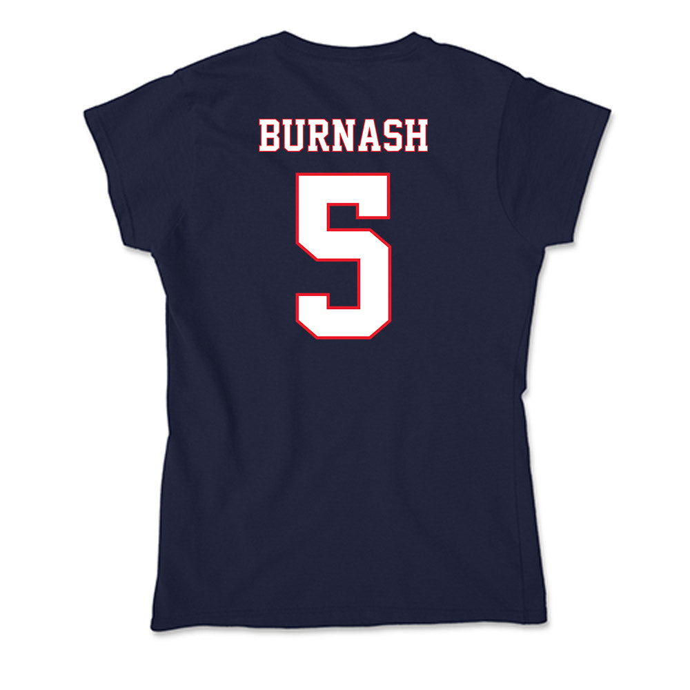 UConn - NCAA Women's Lacrosse : Karsyn Burnash - Soft Style Women’s T-Shirt-1
