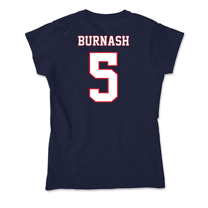 UConn - NCAA Women's Lacrosse : Karsyn Burnash - Soft Style Women’s T-Shirt-1