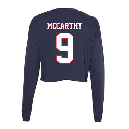 UConn - NCAA Women's Soccer : Sophie McCarthy - Women's Cropped Crew Fleece-1