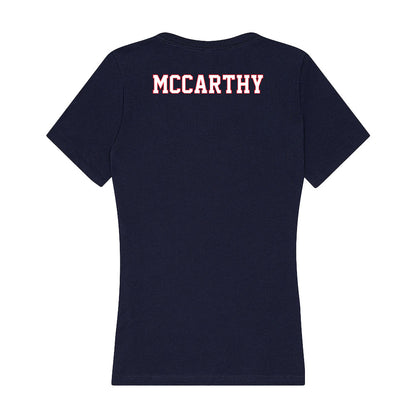 UConn - NCAA Women's Track & Field : Ally McCarthy - Women's V-Neck T-Shirt-1