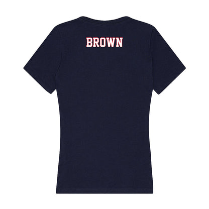 UConn - NCAA Women's Rowing : Jordan Brown - Women's V-Neck T-Shirt-1