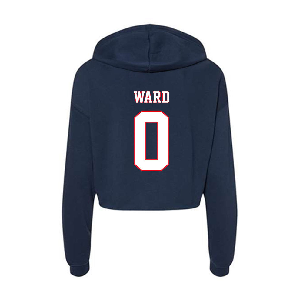 UConn - NCAA Women's Soccer : MaryKate Ward - Women's Crop Fleece Hoodie-1