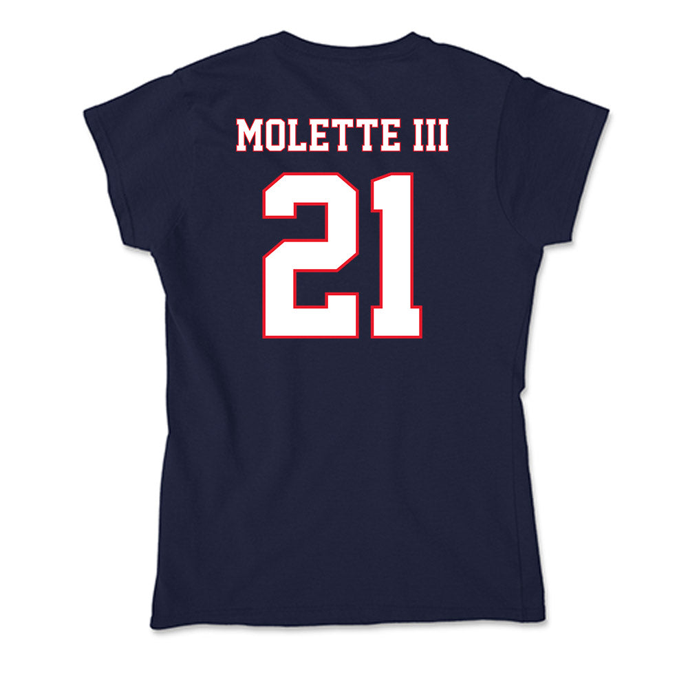 UConn - NCAA Football : Lee Molette III - Soft Style Women’s T-Shirt-1