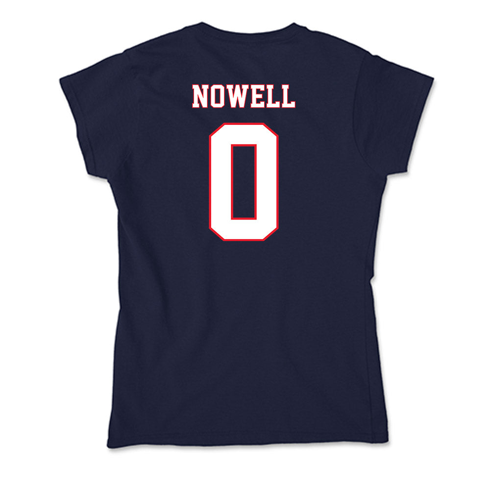 UConn - NCAA Men's Basketball : Ahmad Nowell - Soft Style Women’s T-Shirt-1