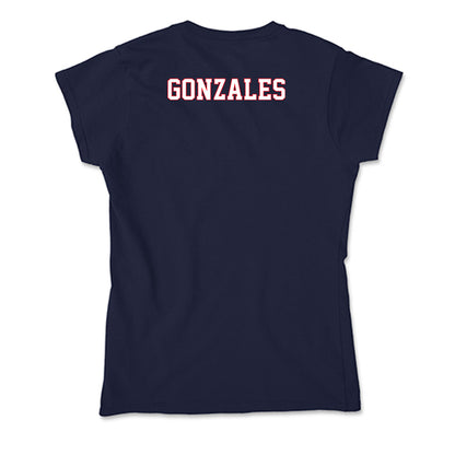 UConn - NCAA Women's Swimming & Diving : Lydia Gonzales - Soft Style Women’s T-Shirt-1