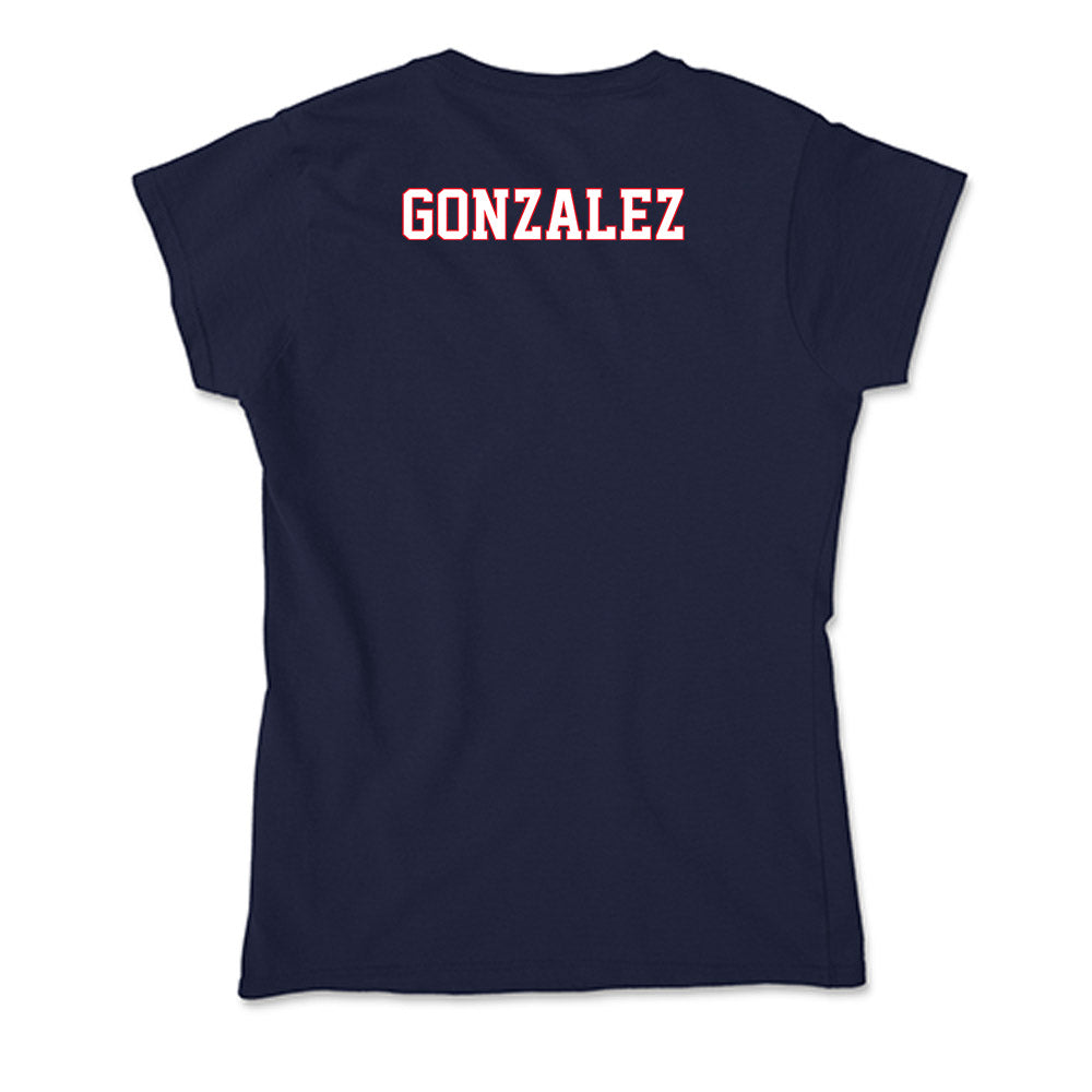 UConn - NCAA Women's Swimming & Diving : Aniya Gonzalez - Soft Style Women’s T-Shirt-1