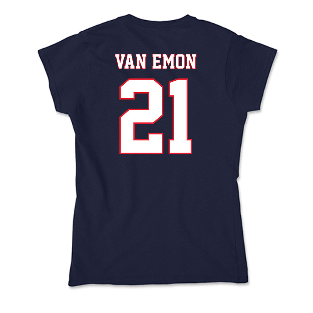 UConn - NCAA Baseball : Gabe Van Emon - Soft Style Women’s T-Shirt-1