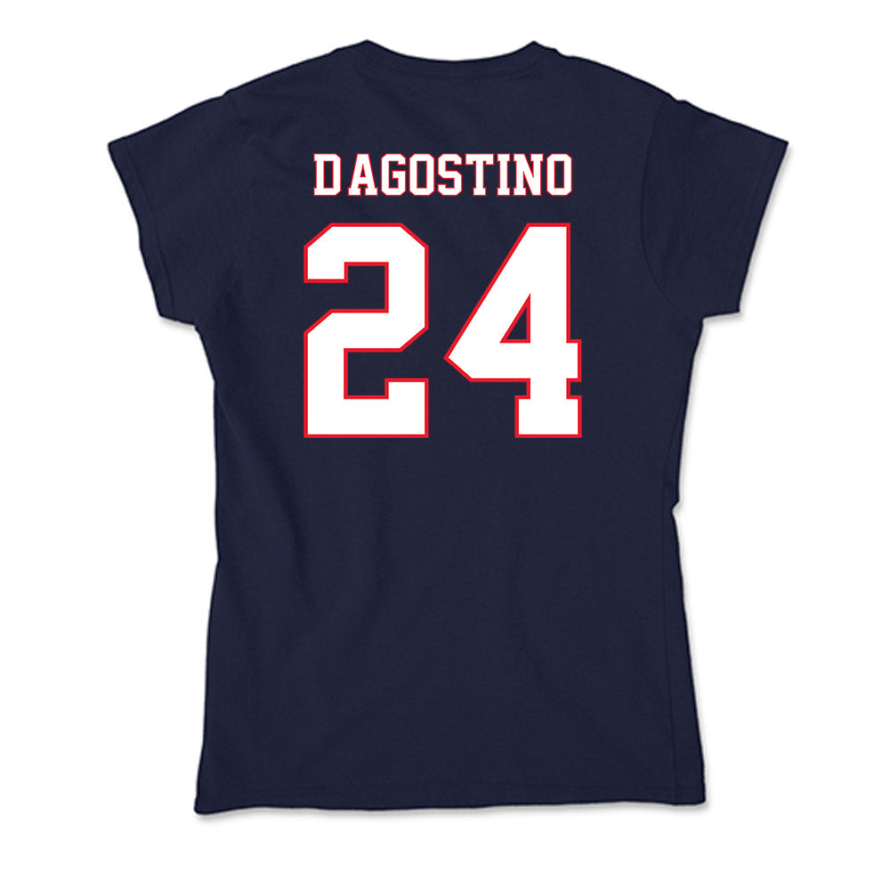 UConn - NCAA Men's Ice Hockey : Mark D'Agostino - Soft Style Women’s T-Shirt-1