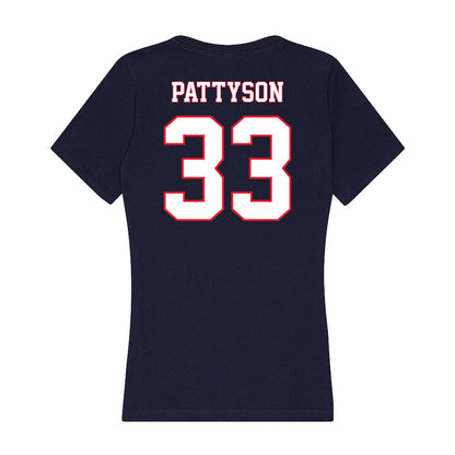 UConn - Women's Basketball Legends : Meghan Pattyson - Women's V-Neck T-Shirt-1