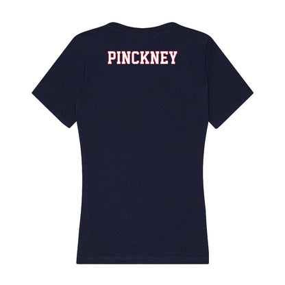 UConn - NCAA Women's Rowing : Emma Pinckney - Women's V-Neck T-Shirt-1