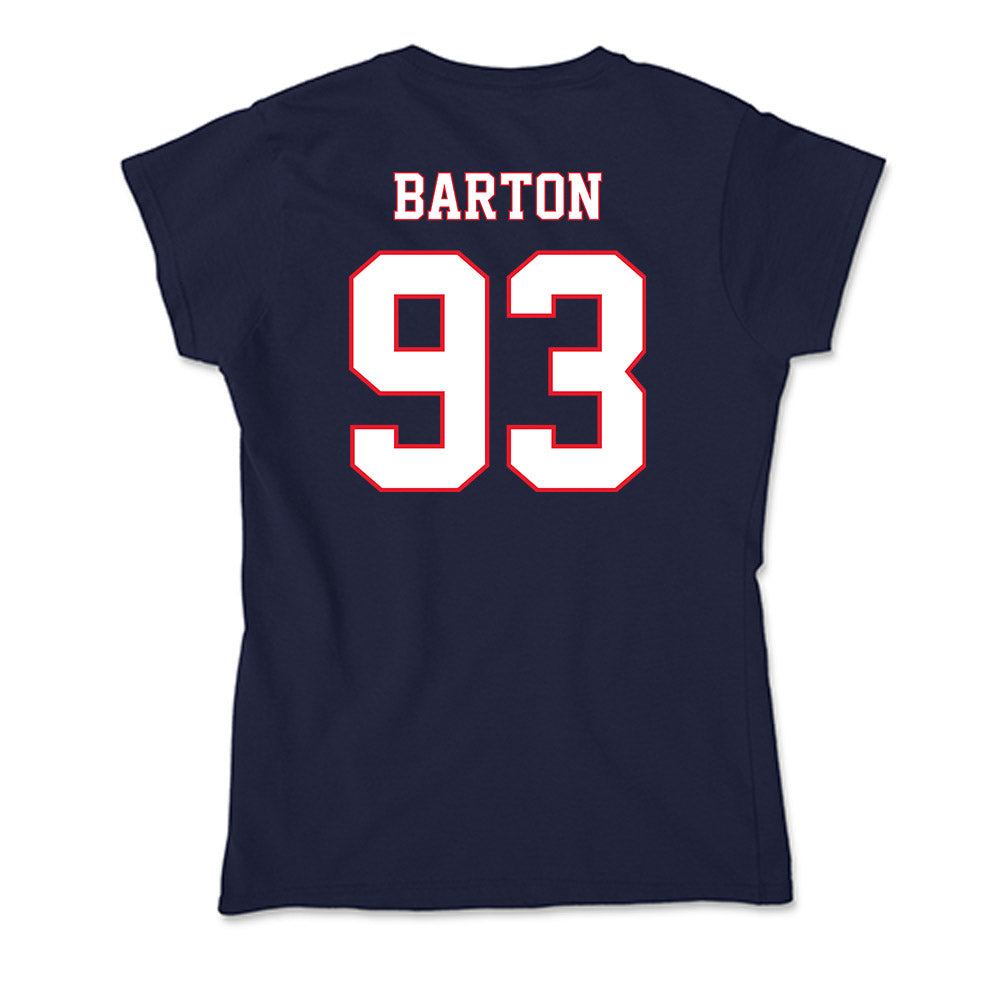 UConn - NCAA Football : Jack Barton - Soft Style Women’s T-Shirt-1