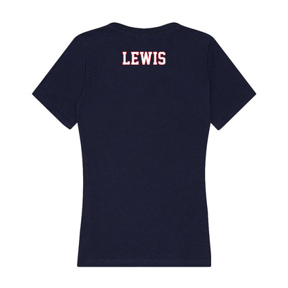 UConn - NCAA Women's Rowing : Alexa Lewis - Women's V-Neck T-Shirt-1