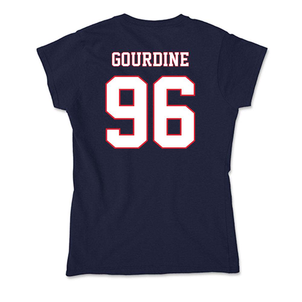 UConn - NCAA Football : Dal'Mont Gourdine - Soft Style Women’s T-Shirt-1