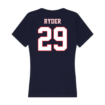 UConn - NCAA Women's Soccer : Joyce Ryder - Women's V-Neck T-Shirt-1