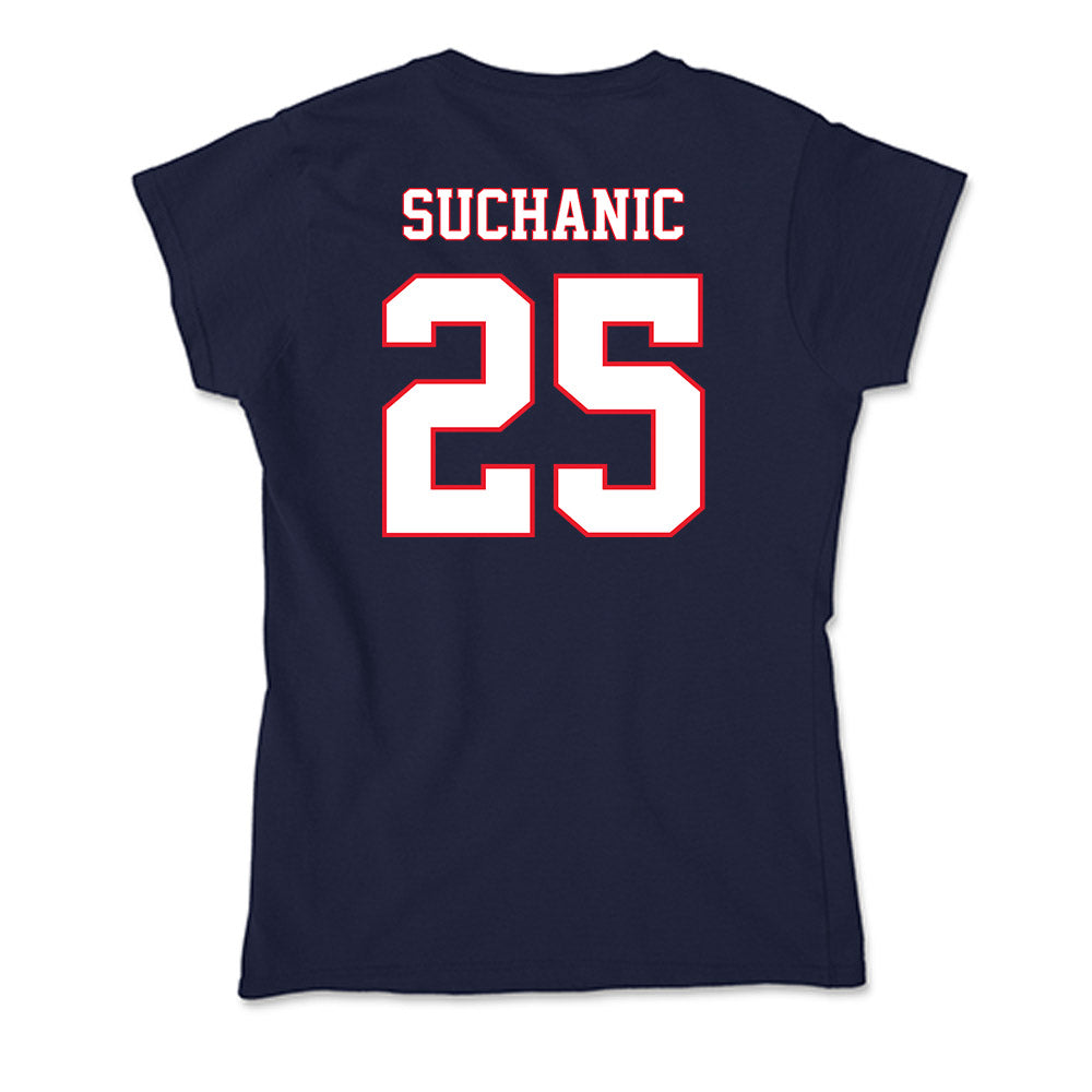 UConn - NCAA Football : Saxton Suchanic - Soft Style Women’s T-Shirt-1