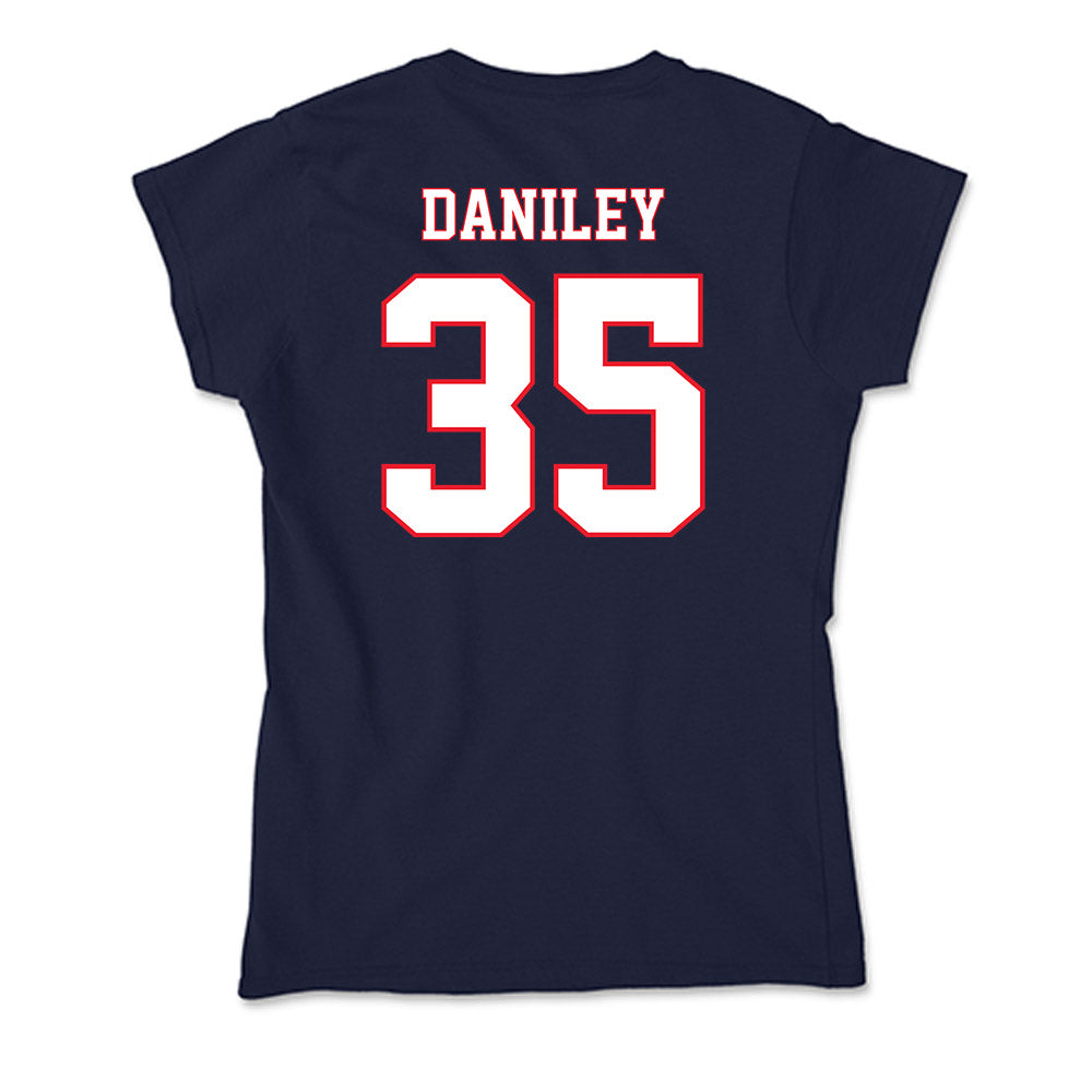 UConn - NCAA Football : Frank Daniley - Soft Style Women’s T-Shirt-1