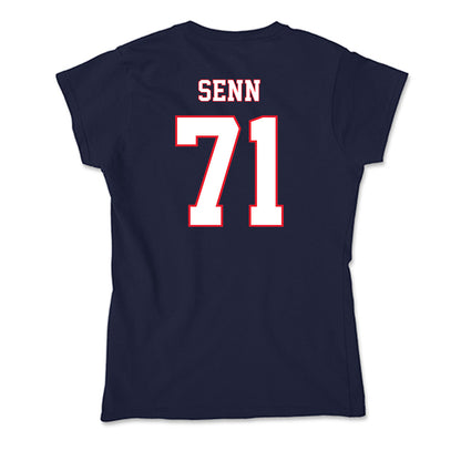 UConn - NCAA Football : Valentin Senn - Soft Style Women’s T-Shirt-1