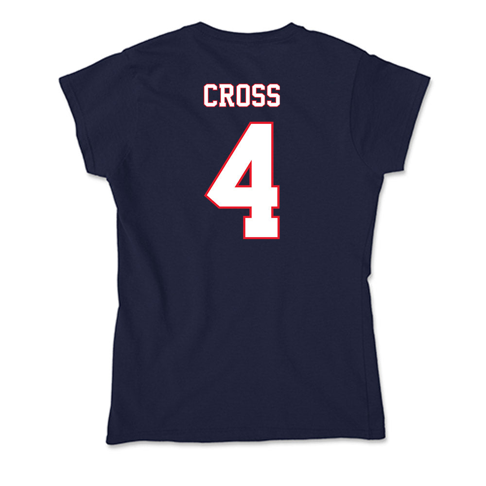 UConn - NCAA Football : Stanley Cross - Soft Style Women’s T-Shirt-1