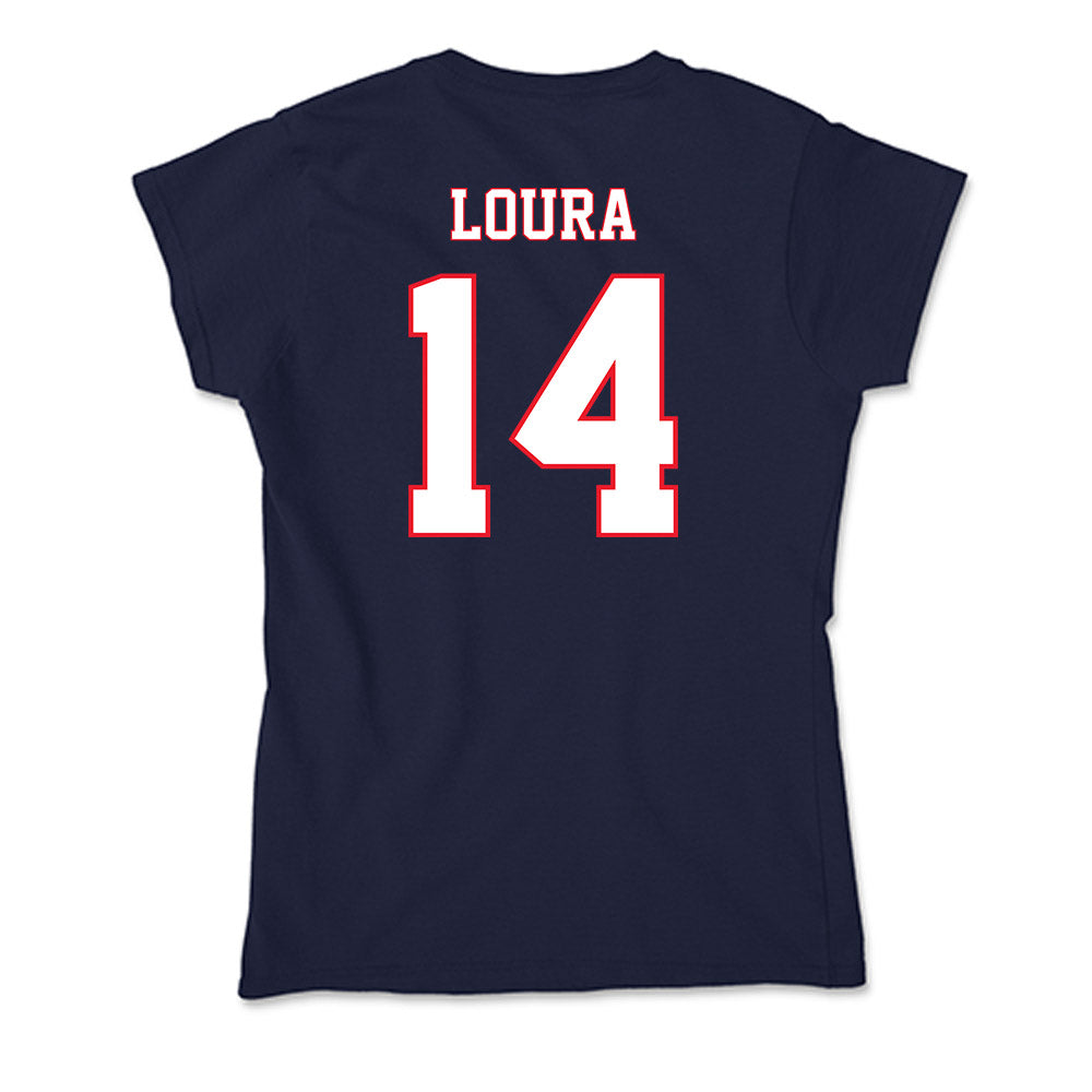 UConn - NCAA Men's Soccer : Jack Loura - Soft Style Women’s T-Shirt-1