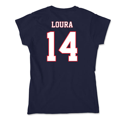 UConn - NCAA Men's Soccer : Jack Loura - Soft Style Women’s T-Shirt-1