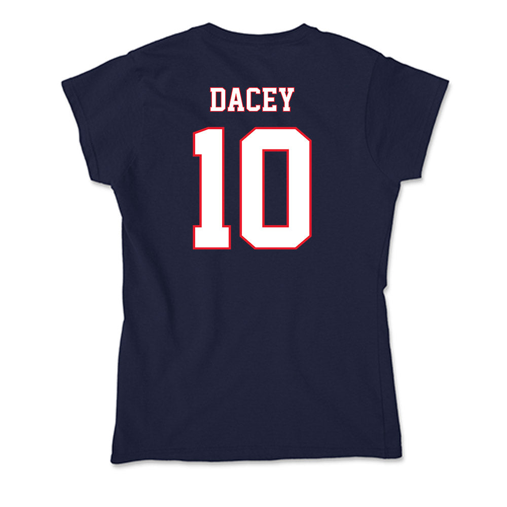 UConn - NCAA Women's Lacrosse : Emma Dacey - Soft Style Women’s T-Shirt-1