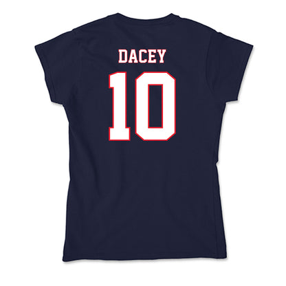 UConn - NCAA Women's Lacrosse : Emma Dacey - Soft Style Women’s T-Shirt-1