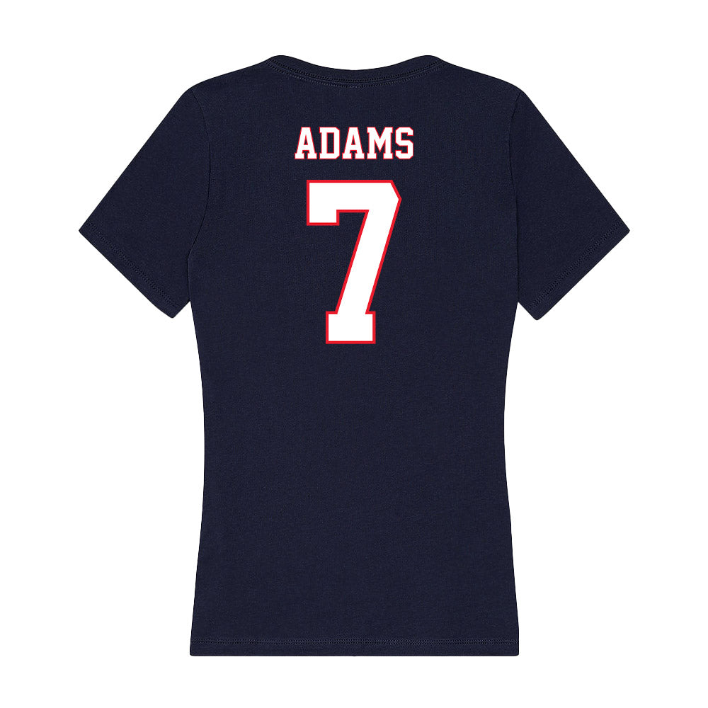 UConn - NCAA Women's Volleyball : Eli Adams - Women's V-Neck T-Shirt-1