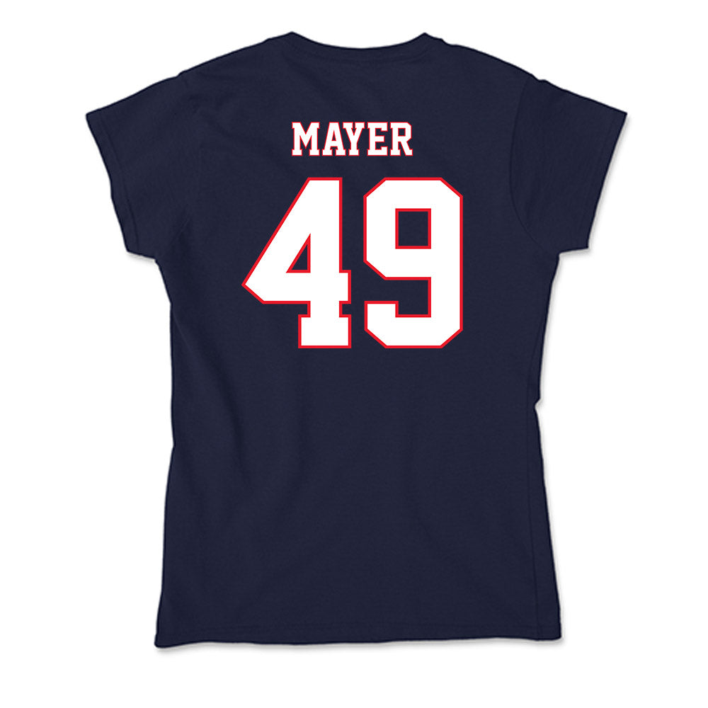 UConn - NCAA Baseball : Cameron Mayer - Soft Style Women’s T-Shirt-1