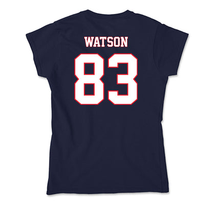 UConn - NCAA Football : Xavier Watson - Soft Style Women’s T-Shirt-1