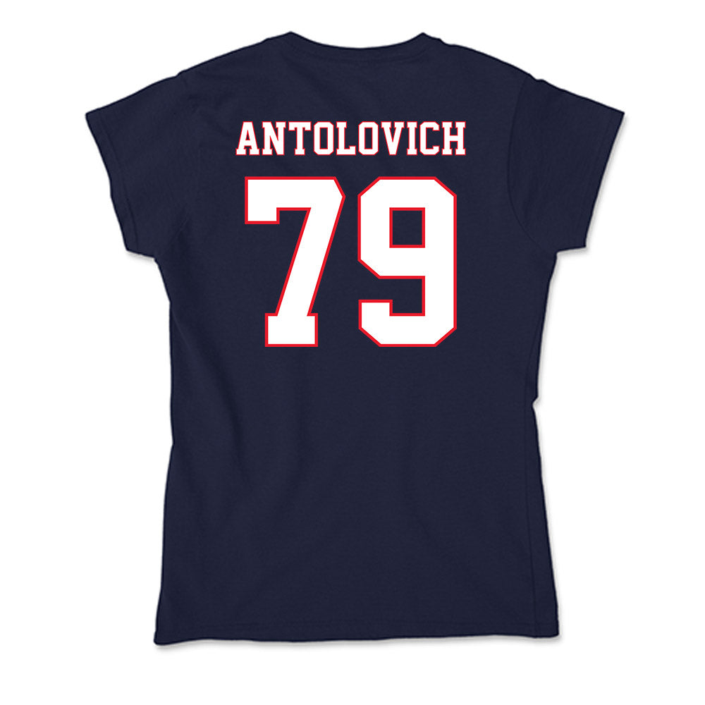 UConn - NCAA Football : Daniel Antolovich - Soft Style Women’s T-Shirt-1