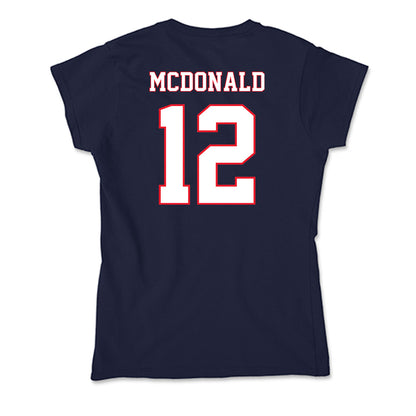 UConn - NCAA Football : Tucker McDonald - Soft Style Women’s T-Shirt-1