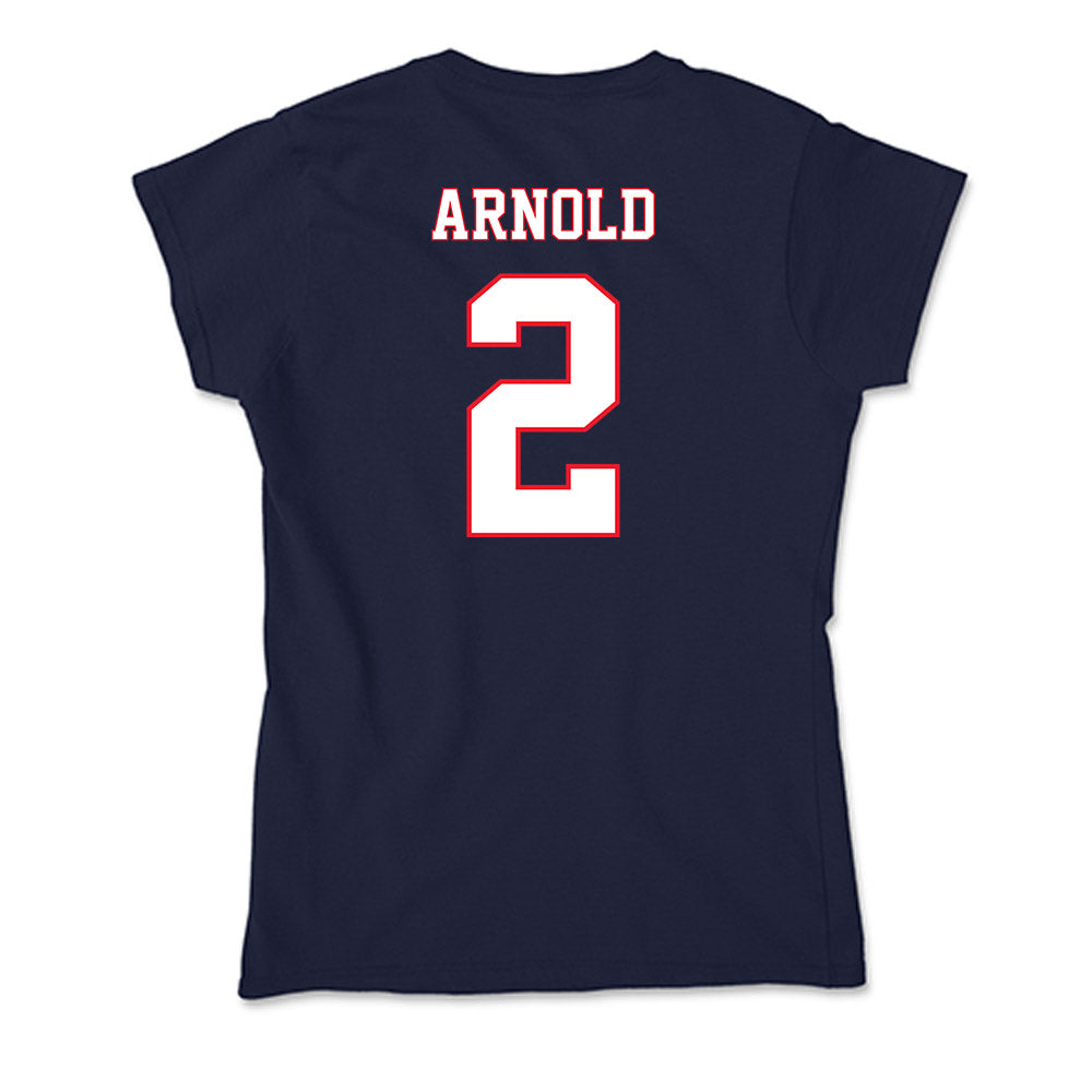 UConn - NCAA Women's Basketball : KK Arnold - Soft Style Women’s T-Shirt-1