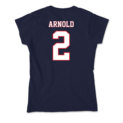 UConn - NCAA Women's Basketball : KK Arnold - Soft Style Women’s T-Shirt-1
