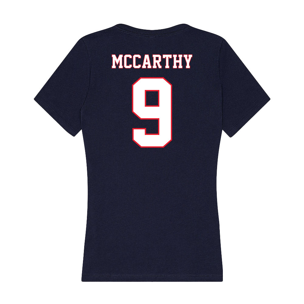 UConn - NCAA Women's Soccer : Sophie McCarthy - Women's V-Neck T-Shirt-1