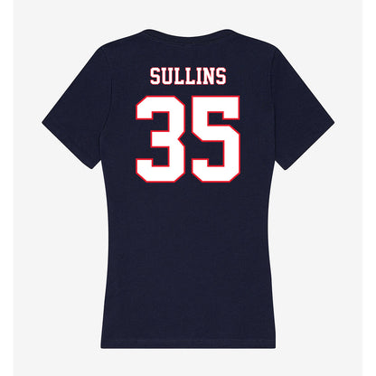 UConn - NCAA Football : Spencer Sullins - Women's V-Neck T-Shirt-1