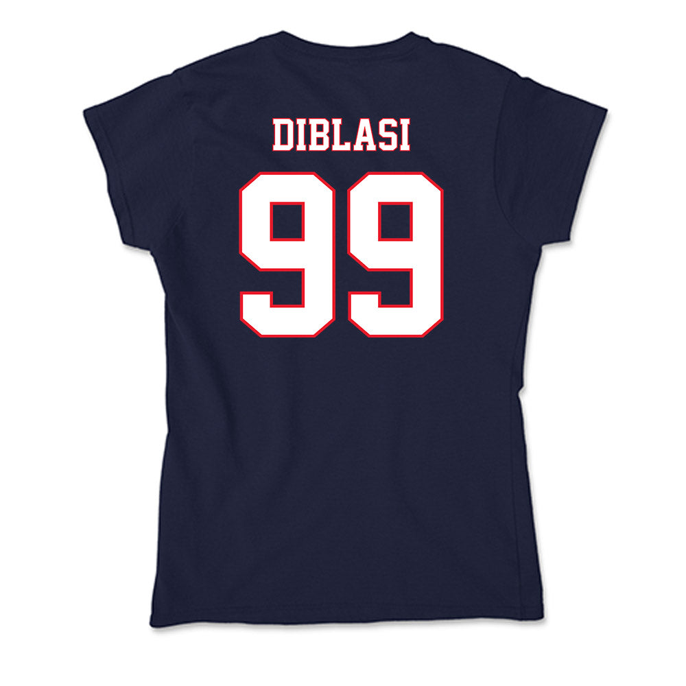 UConn - NCAA Women's Soccer : Elizabeth DiBlasi - Soft Style Women’s T-Shirt-1