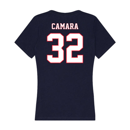 UConn - Women's Basketball Legends : Batouly Camara - Women's V-Neck T-Shirt-1