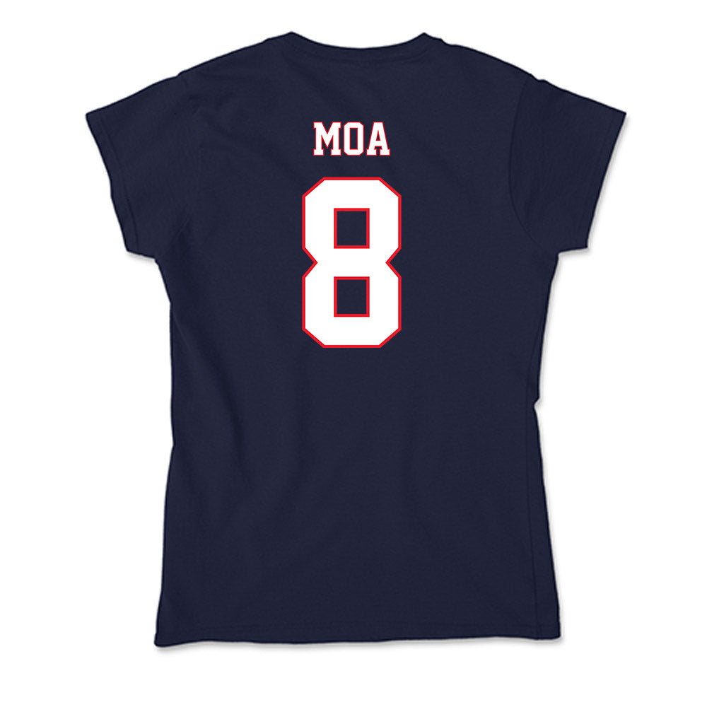 UConn - NCAA Football : Sione Moa - Soft Style Women’s T-Shirt-1